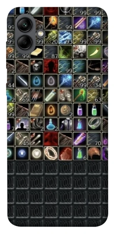 Чохол на Samsung Galaxy A04 Inventory menu ver.2 фото 1 з 1