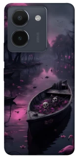 Чохол на Vivo Y36 Boat and flamingo фото 1 з 1