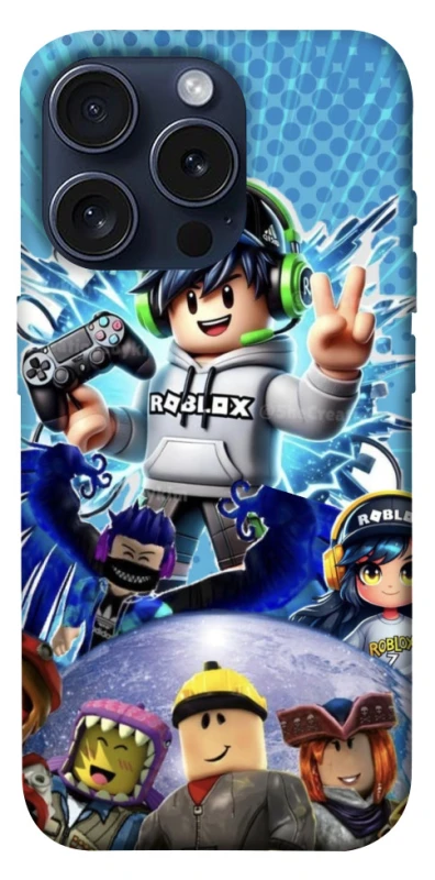 Чохол на Apple iPhone 15 Pro (6.1") Roblox collage ver.3 фото 1 з 1