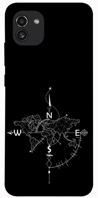Чохол на Samsung Galaxy A03 Travel Map фото 1 з 1
