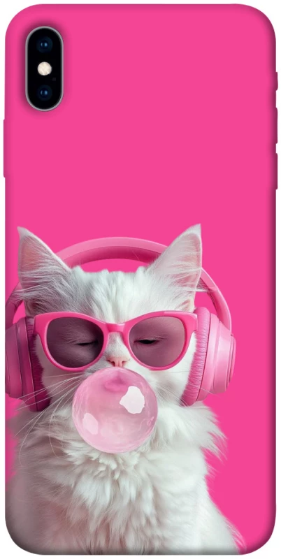 Чохол на Apple iPhone X (5.8") Pink kitty фото 1 з 1