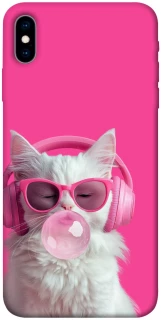 Чехол на Apple iPhone X (5.8") Pink kitty фото 1 из 1