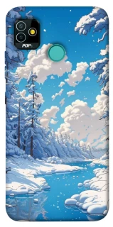 Чехол на TECNO POP 5 Winter art фото 1 из 1