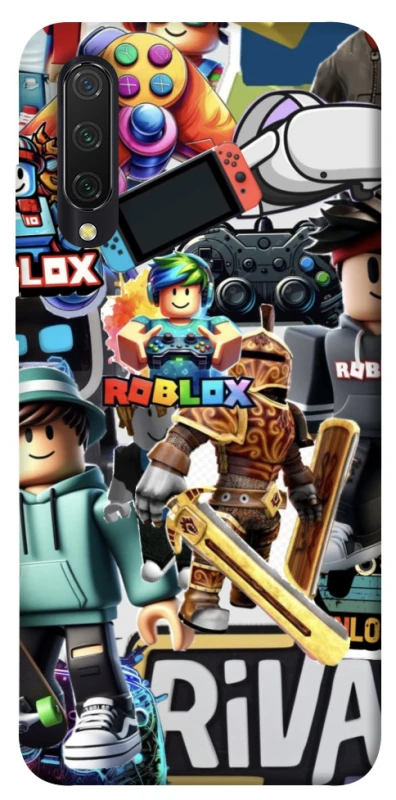 Чохол на Xiaomi Mi CC9 / Mi 9 Lite Roblox collage ver.1 фото 1 з 1