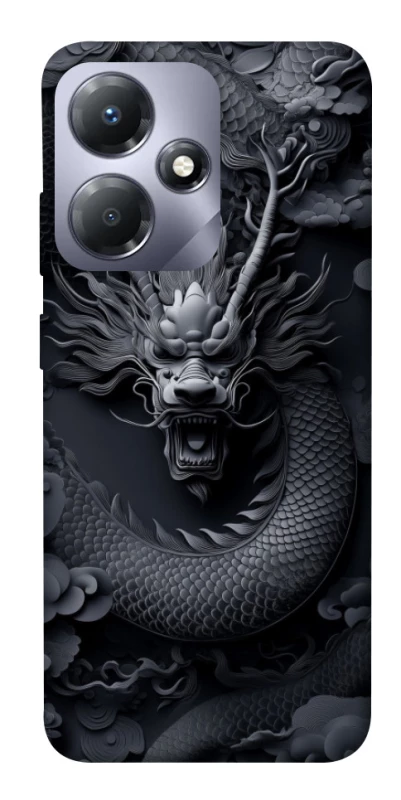 Чохол на Infinix Hot 30i black dragon фото 1 з 1