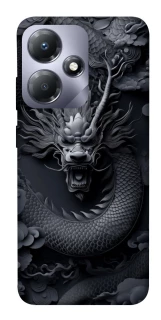 Чехол на Infinix Hot 30i black dragon фото 1 из 1