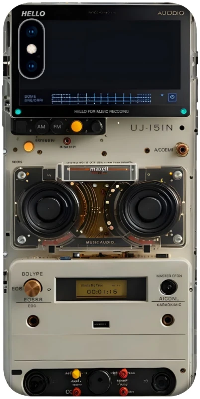 Чохол на Apple iPhone X (5.8") Audio panel фото 1 з 1