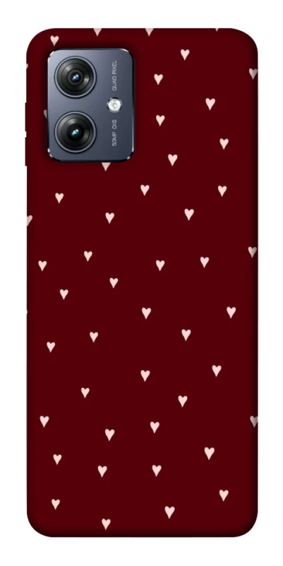 Чохол на Motorola Moto G54 Smal hearts фото 1 з 1