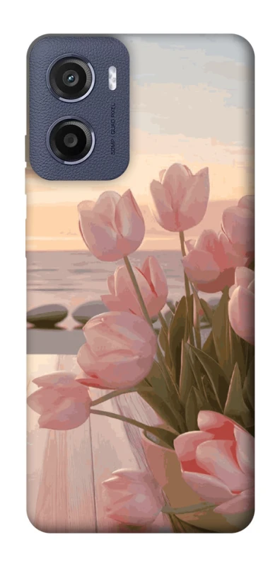 Чохол на Motorola Moto E15 Morning Flowers zon фото 1 з 1