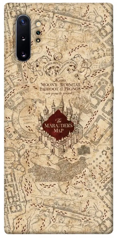 Чохол на Samsung Galaxy Note 10 Plus Marauders map фото 1 з 1