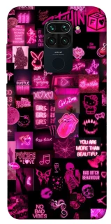 Чехол на Xiaomi Redmi Note 9 / Redmi 10X Hot collage ver.8 фото 1 из 1