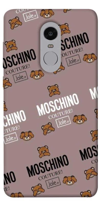 Чохол на Xiaomi Redmi Note 4X / Note 4 (Snapdragon) Moschino фото 1 з 1