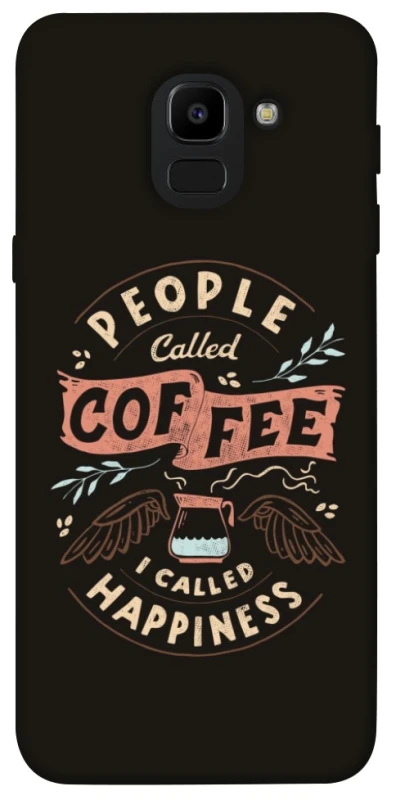 Чохол на Samsung J600F Galaxy J6 (2018) Сoffee happiness фото 1 з 1