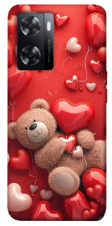 Чехол на Oppo A57s bear in hearts фото 1 из 1