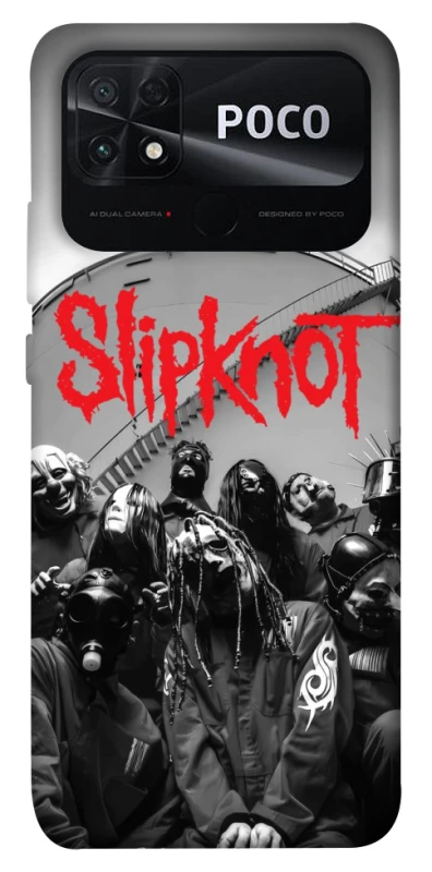 Чохол на Xiaomi Poco C40 Slipknot ver.4 фото 1 з 1