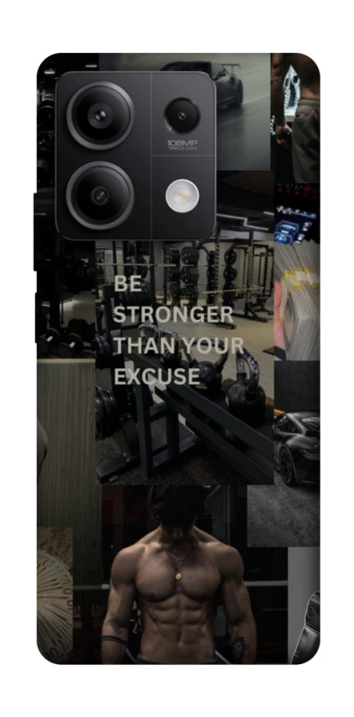 Чохол на Xiaomi Redmi Note 13 5G Be stronger фото 1 з 1