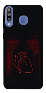 Чехол на Samsung Galaxy M30 Красное сердце фото 1 из 1