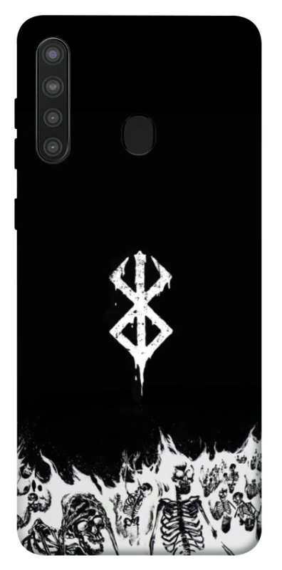 Чохол на Samsung Galaxy A21 Berserk skeletons фото 1 з 1