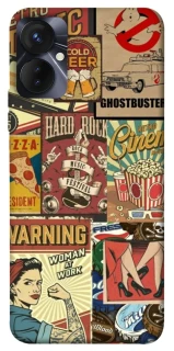 Чехол на TECNO Spark 9 Pro (KH7n) Retro collage ver.2 фото 1 из 1