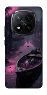 Чехол на Xiaomi Redmi Note 14 Pro+ 5G Boat and flamingo фото 1 из 1