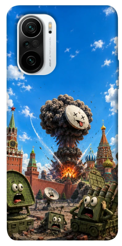 Чохол на Xiaomi Redmi K40 / K40 Pro / K40 Pro+ / Poco F3 Moscow never sleeps ver.7 фото 1 з 1