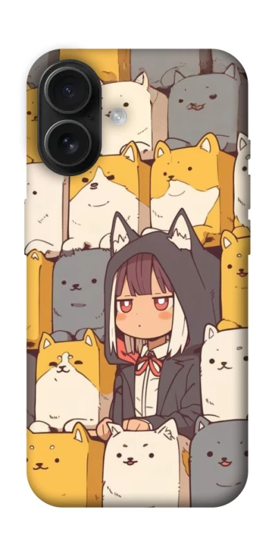 Чехол на Apple iPhone 16 Like a cat фото 1 из 1