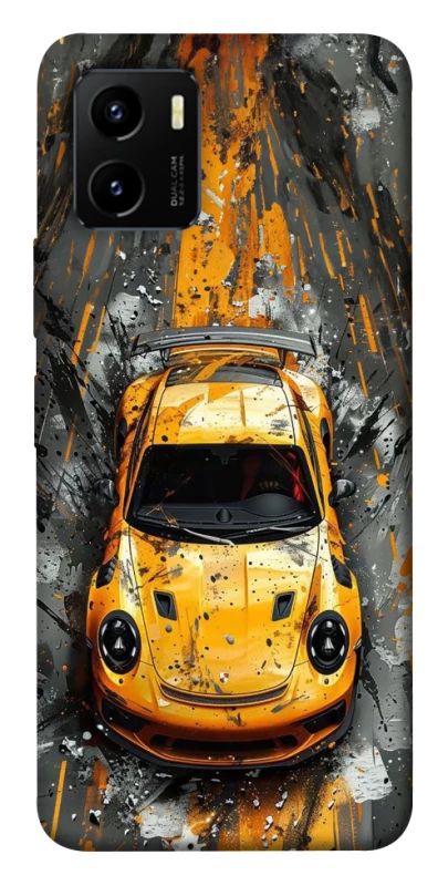 Чехол на Vivo Y15s Drawn Porsche фото 1 из 1
