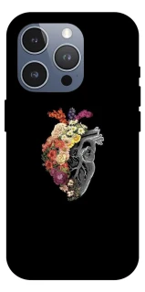 Чохол на Apple iPhone 16 Pro Max Heart with flowers фото 1 з 1