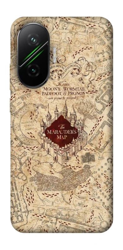 Чохол на Xiaomi Poco F7 Harry Potter Marauder's Map фото 1 з 1