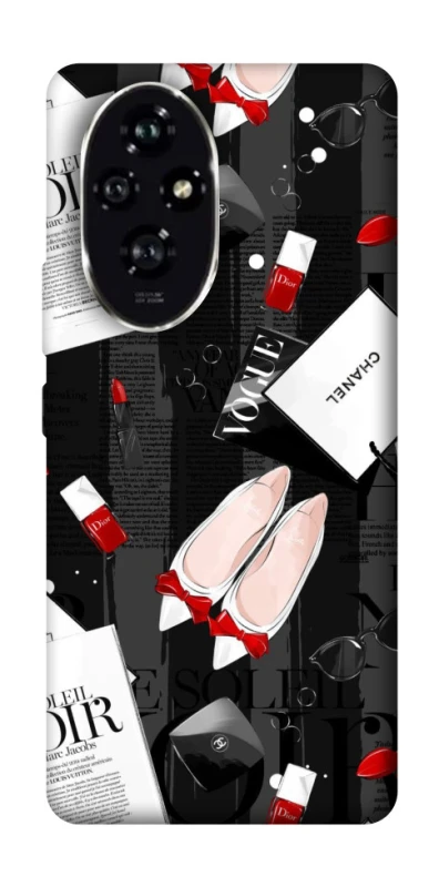 Чехол на Honor 200 Fashion collage ver.4 фото 1 из 1