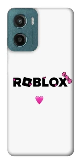 Чохол на Motorola Moto G06 Roblox heart фото 1 з 1