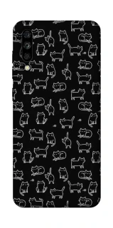 Чохол на ZTE Blade A7s (2019) Black Cats фото 1 Чохол на ZTE Blade A7s (2019) Black Cats фото 1 з 1