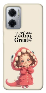 Чохол на Xiaomi Redmi Note 11E Make today great фото 1 Чохол на Xiaomi Redmi Note 11E Make today great фото 1 з 1