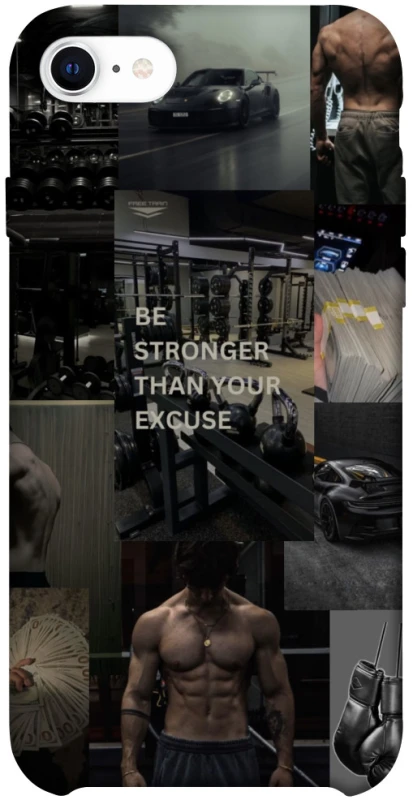 Чохол на Apple iPhone SE (2020) Be stronger фото 1 з 1