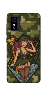 Чохол на ZTE Blade L9 Military Waifu фото 1 з 1
