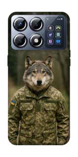 Чехол на Xiaomi POCO X8 Pro Волк защитник фото 1 из 1