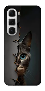 Чехол на Infinix Hot 60i Кот-подглядыватель v2 фото 1 из 1