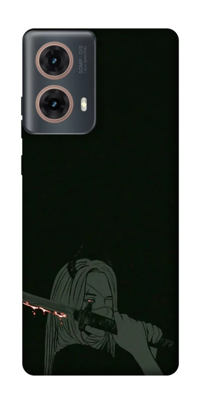 Чохол на Motorola Moto G85 Людина-бензопила фото 1 з 1