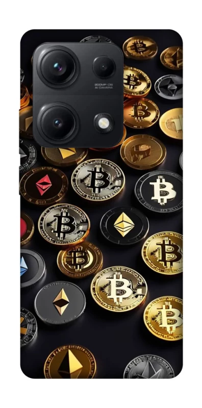 Чехол на Xiaomi Redmi Note 14S Many coins фото 1 из 1