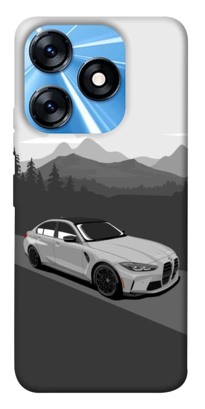 Чехол на TECNO Spark 10 BMW grey v3 фото 1 из 1