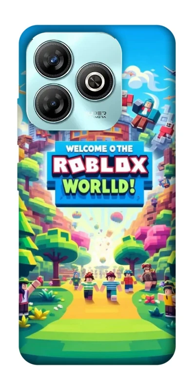 Чохол на ZTE Blade A75 4G Roblox World фото 1 з 1