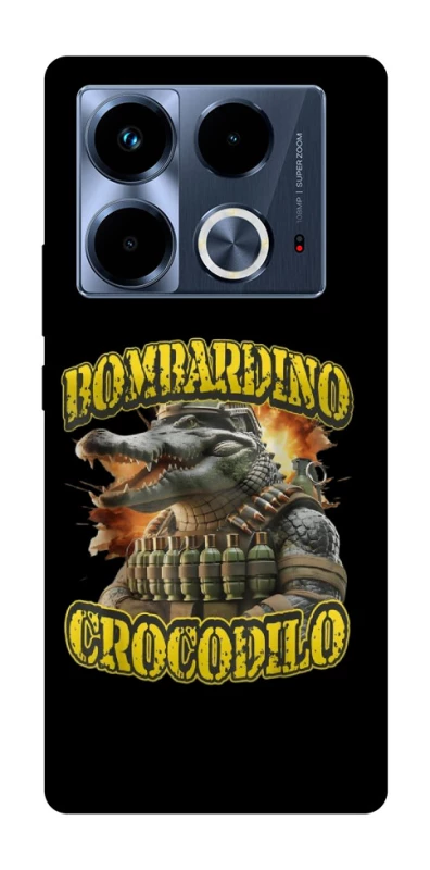 Чохол на Infinix Note 40 4G Bombardino Crocodilo фото 1 з 1