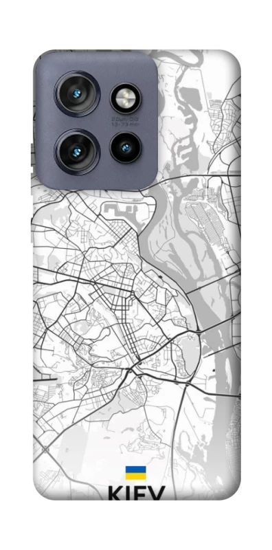 Чохол на Motorola Edge 50 Neo Kiev white map фото 1 з 1
