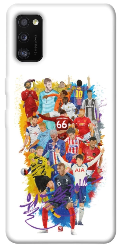 Чехол на Samsung Galaxy A41 Football Abstract v2 фото 1 из 1