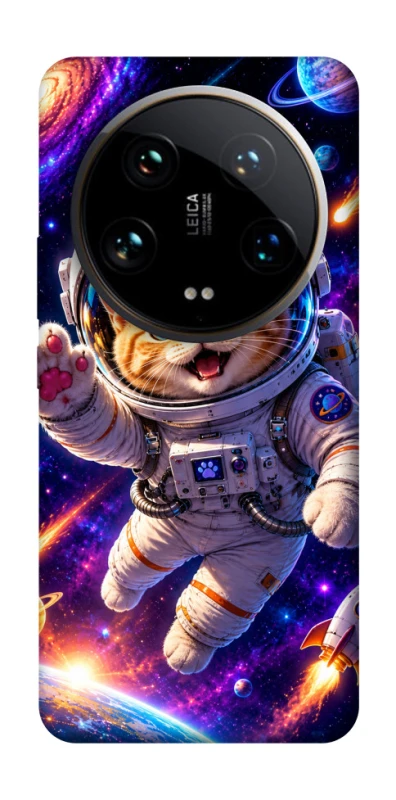 Чохол на Xiaomi 14 Ultra Space Cat фото 1 з 1