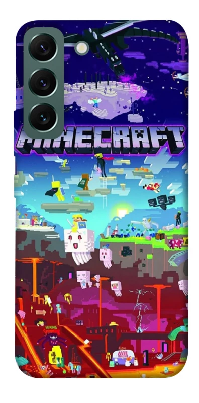 Чохол на Samsung Galaxy S22 Minecraft world фото 1 з 1