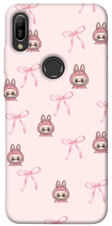 Чехол на Huawei Y6 (2019) Pink bows and Labubus фото 1 из 1