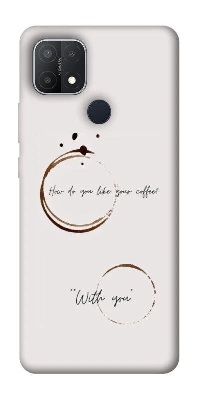 Чохол на Oppo A15s / A15 Coffee with you фото 1 з 1