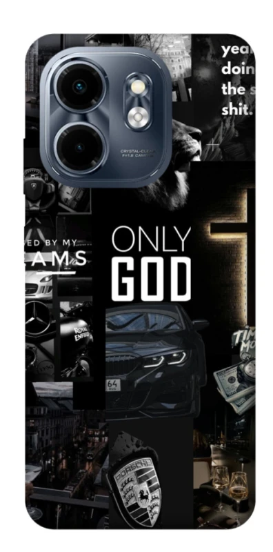 Чохол на Infinix Smart 9 4G / Hot 50i Only God фото 1 з 1