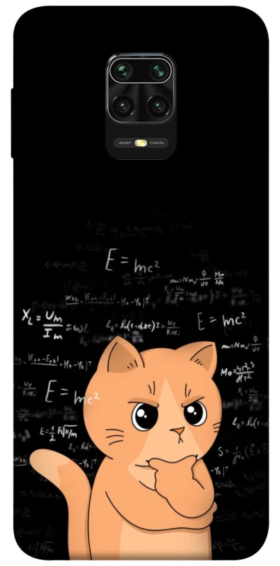 Чехол на Xiaomi Redmi Note 9s / Note 9 Pro / Note 9 Pro Max Smart cat фото 1 из 1
